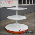 Ce ISO Certificated Round Supermarket Display Shelf